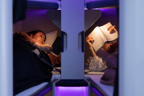 Air New Zealand Economy Skynest 6