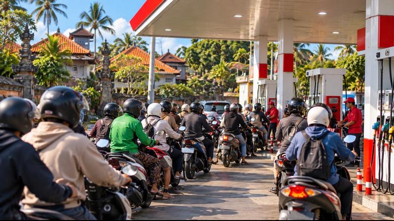 Bali Fuel Queues Disrupt Travel as New Zealand Extends Its Diesel Reserve