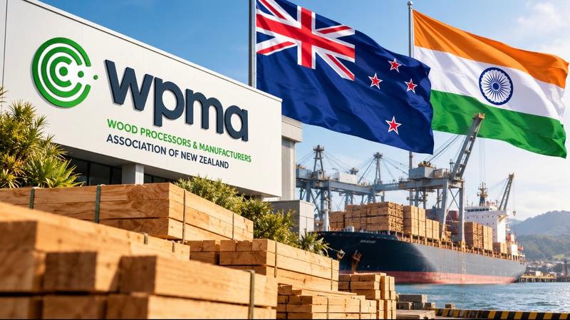 NZ Wood Exporters Eye $10 Million Annual Gain as India Free Trade Agreement Takes Effect