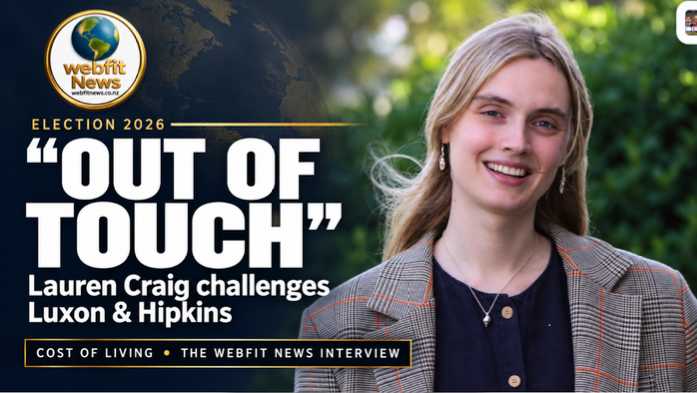 ‘Out of Touch’: Lauren Craig Challenges Luxon and Hipkins Over the Cost of Living