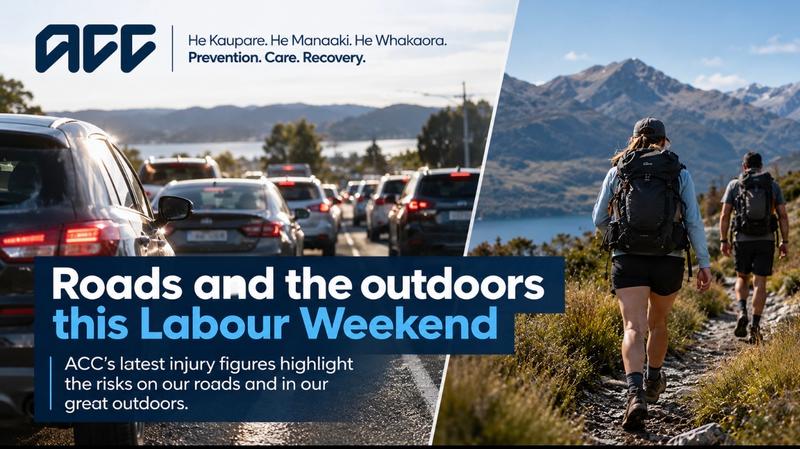One Road Injury Every 15 Minutes: ACC’s $1.1 Million Labour Weekend Warning for New Zealand