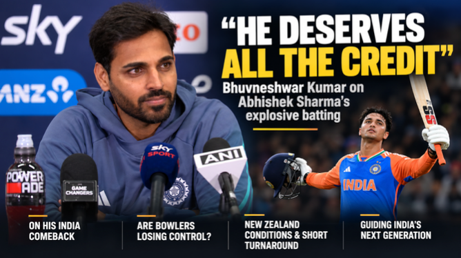 “I Never Chased an India Comeback”: Bhuvneshwar Kumar Opens Up After Wellington Series Victory