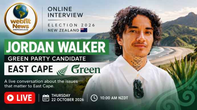 ‘I Don't Want Your Electorate Vote’: Green Candidate Jordan Walker Challenges Voters to Think Beyond Party Politics